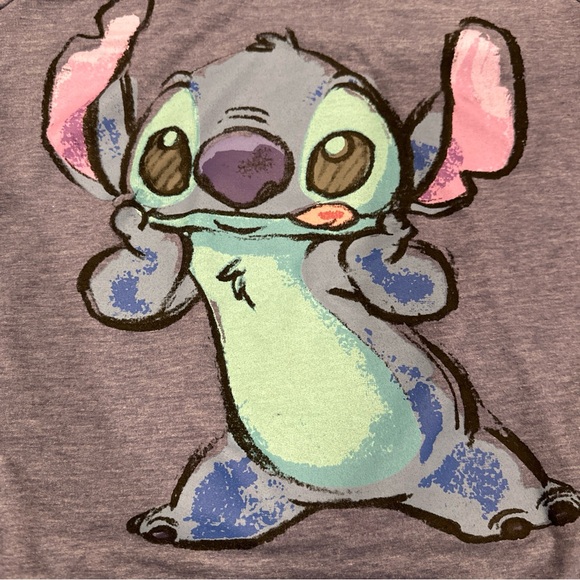 Disney Lilo & Stitch Women’s Pullover Sweater size Medium Blue - Picture 2 of 8